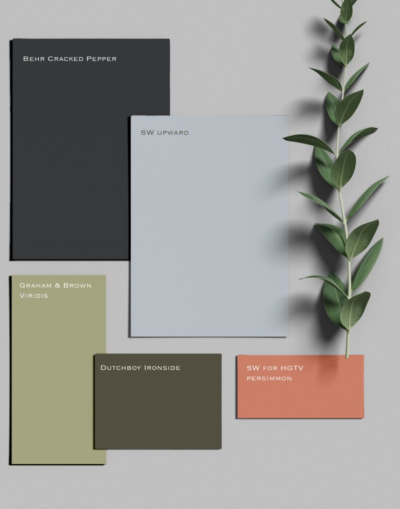 the Sherwin Williams color of the year card
