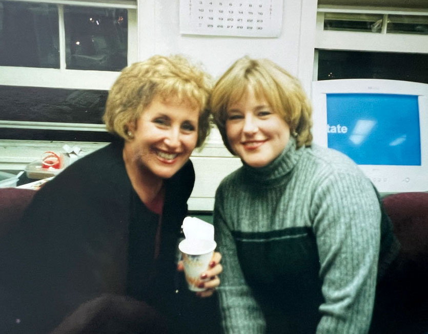 Here I am in the mid 2000’s with my Coldwell Banker Manager/Mentor Amy Arnheim