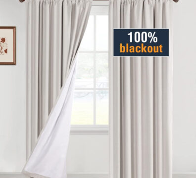 H.VERSAILTEX 100% Blackout Curtains